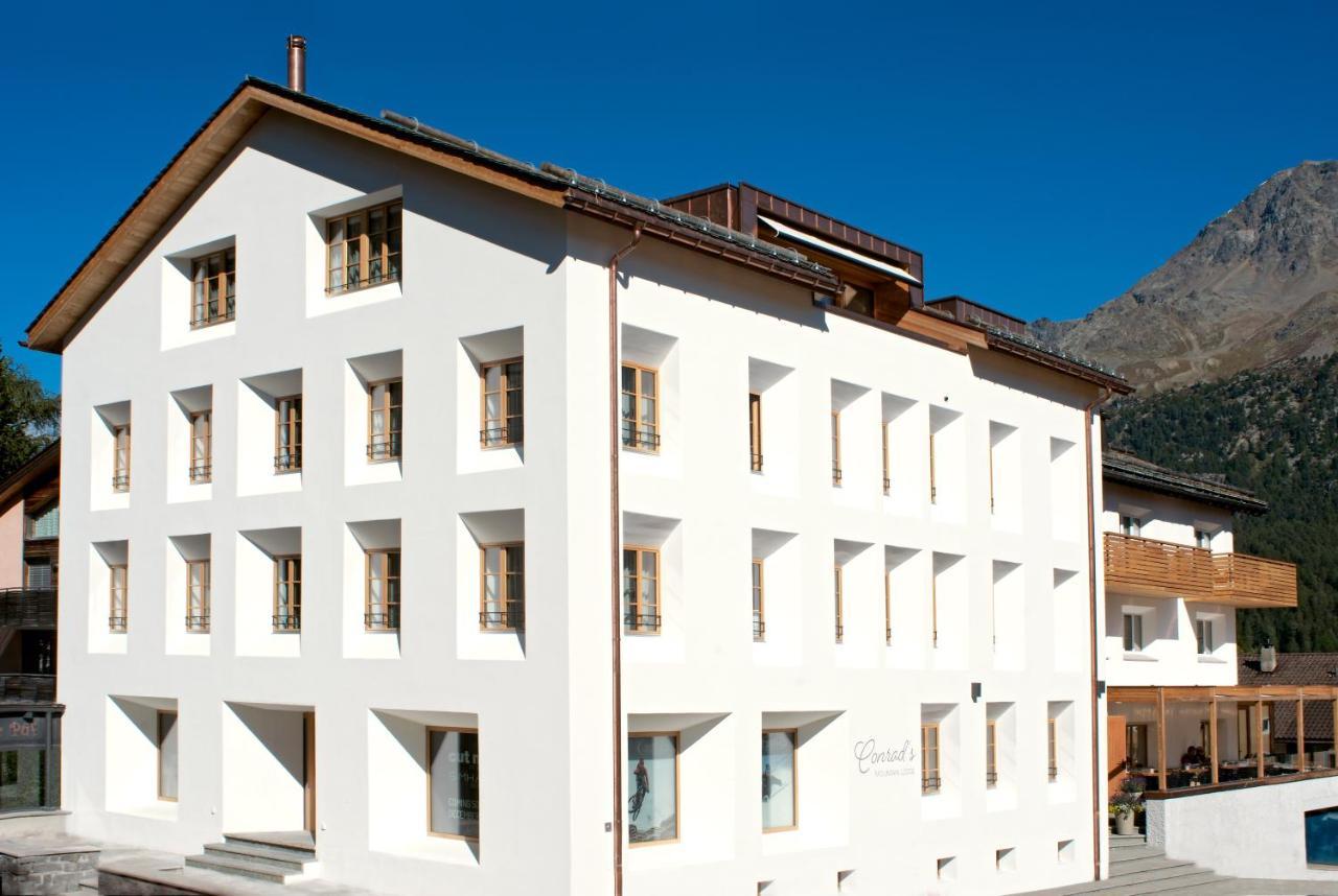 Conrad'S Mountain Lodge Silvaplana Exterior foto